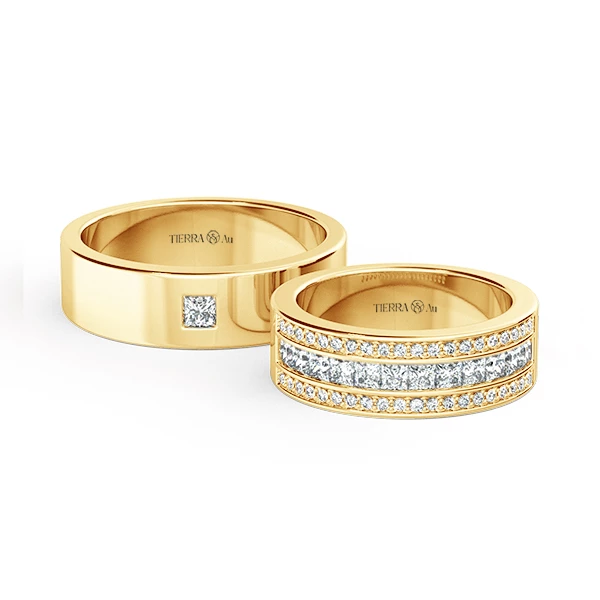 Men's Modern Wedding Ring NCM2026 3